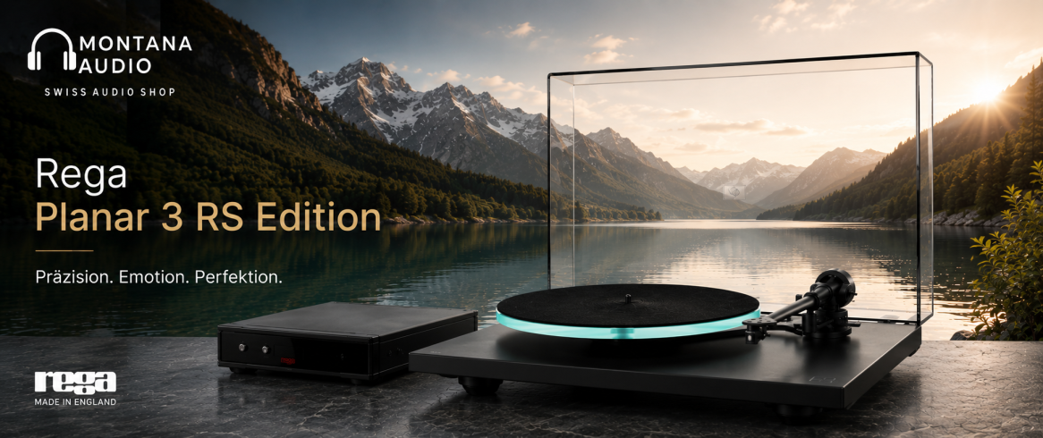 Rega Planar 3 RS Edition (Dark Aluminium) - aus Demo