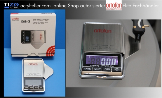 Ortofon DS-3 Tonabnehmerwaage Stylus pressure gauge