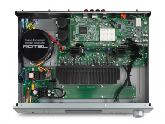ROTEL S 14 Receiver / Streamer, Silber