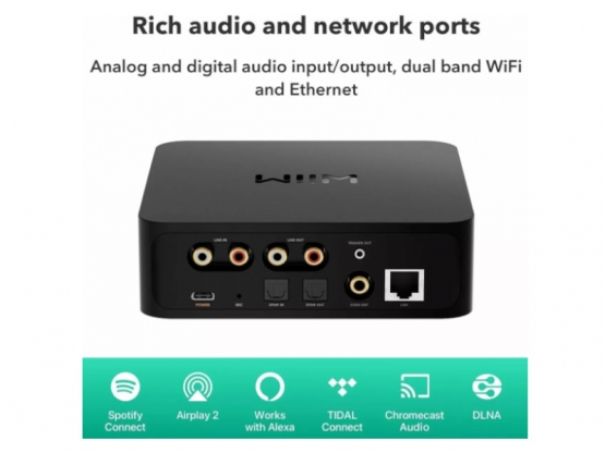 WiiM Pro Plus Schwarz - Streamer