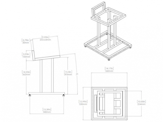 JBL JS80 / LS82 Ständer (Paar)- Verfügbar