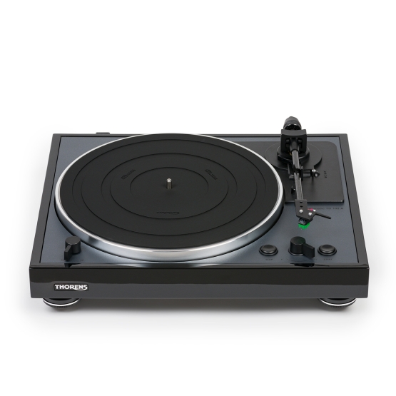 Thorens TD 102 A, Schwarz Hochglanz