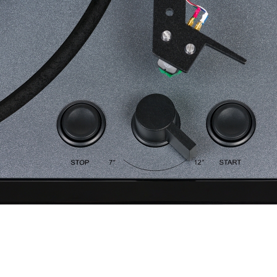 Thorens TD 102 A, Schwarz Hochglanz