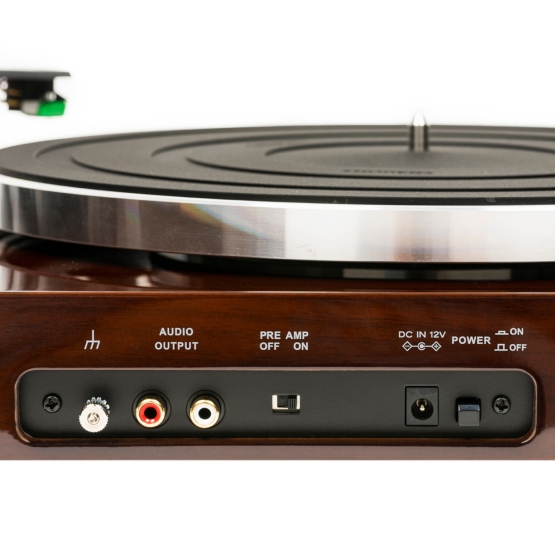 Thorens TD 204, Walnuss Hochglanz