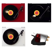 Bundle: Rega Planar 2 Weiss, Schwarz oder Rot und Rega ND3 Tonabnehmer
